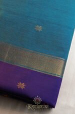Semi Maheshwari Cotton Silk – Blue