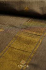 Semi Maheshwari Cotton Silk – Beige - Image 5
