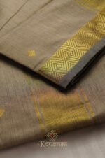 Semi Maheshwari Cotton Silk – Beige - Image 2