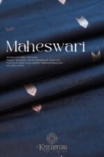 Semi Maheshwari Cotton Silk – Black - Image 4