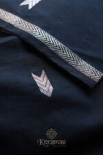 Semi Maheshwari Cotton Silk – Black - Image 3