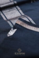 Semi Maheshwari Cotton Silk – Black - Image 2