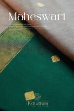 Semi Maheshwari Cotton Silk – Grey - Image 5