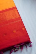 Semi Maheshwari Cotton Silk – Yellow