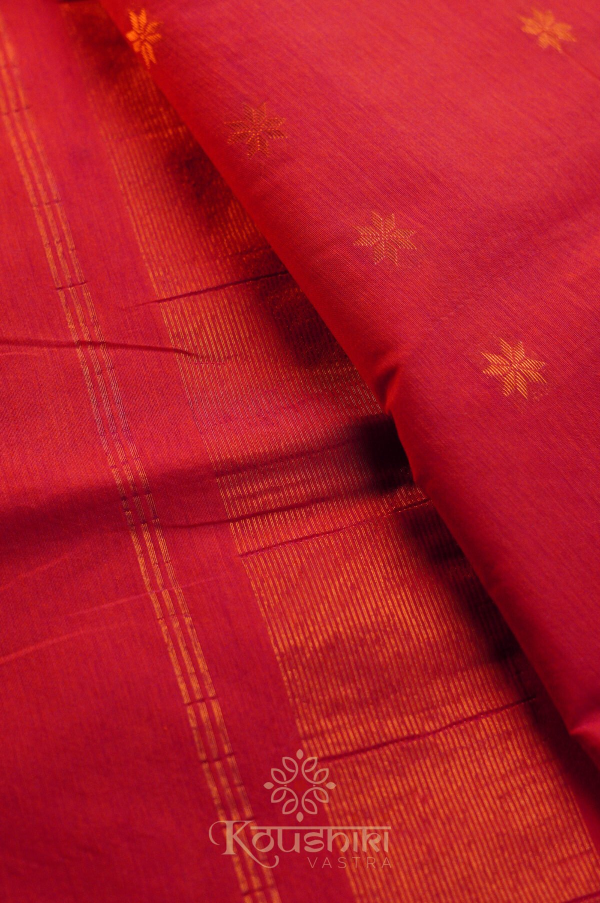 Semi Maheshwari Cotton Silk – Yellow - Image 3