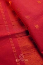 Semi Maheshwari Cotton Silk – Yellow - Image 3