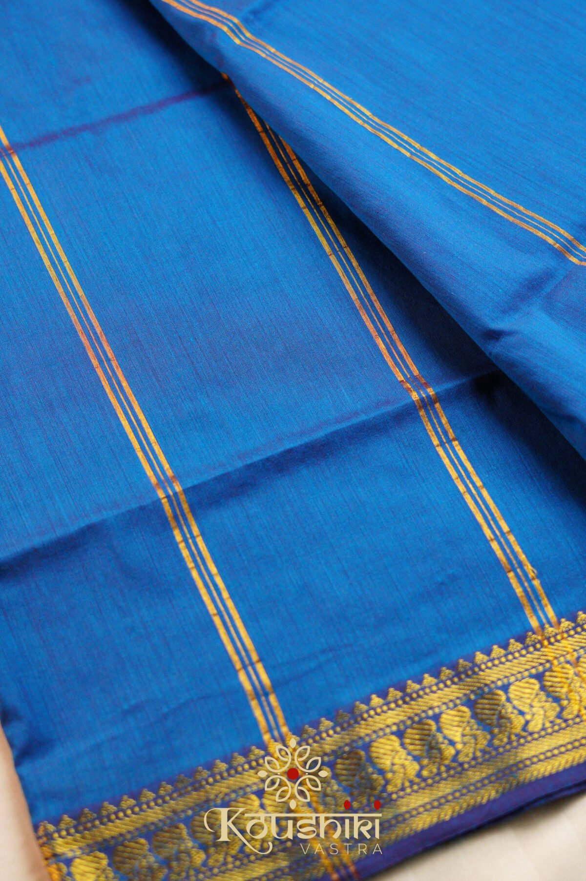 Kalyani Cotton – Blue - Image 4