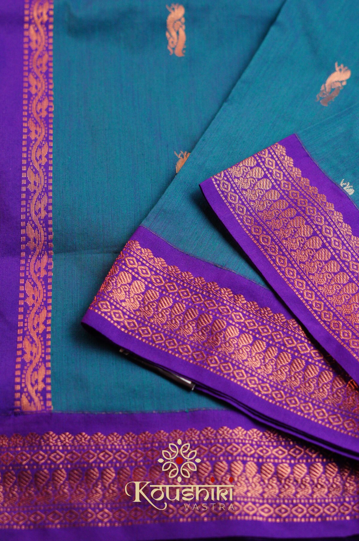 Kalyani Cotton – Blue - Image 4