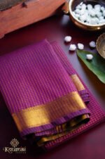 Slik Cotton Checks – Maroon