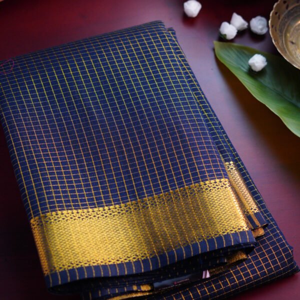Slik Cotton Checks – Maroon