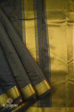 Slik Cotton Checks – Black - Image 5