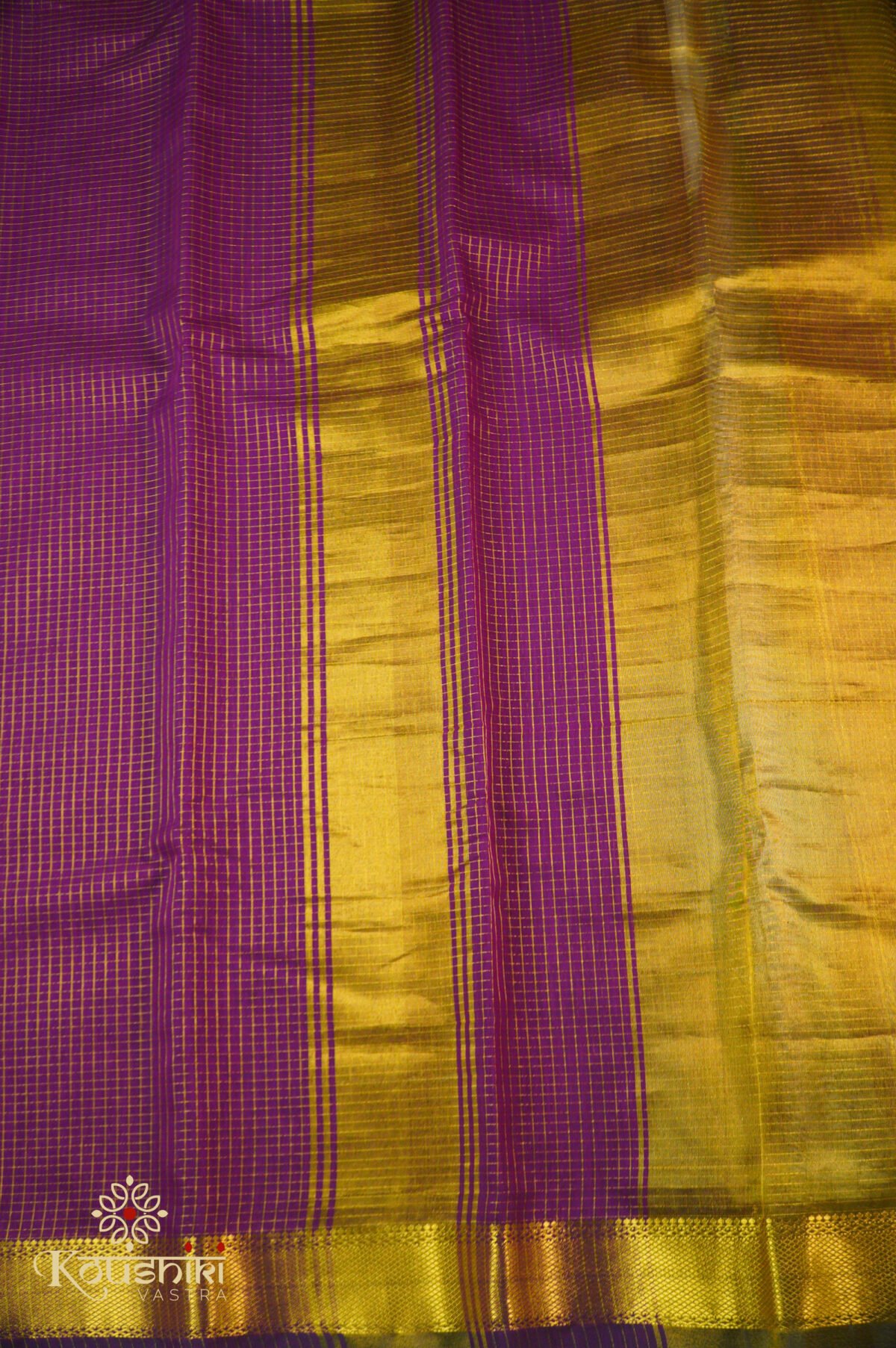 Slik Cotton Checks – Maroon - Image 4