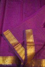 Slik Cotton Checks – Maroon - Image 3