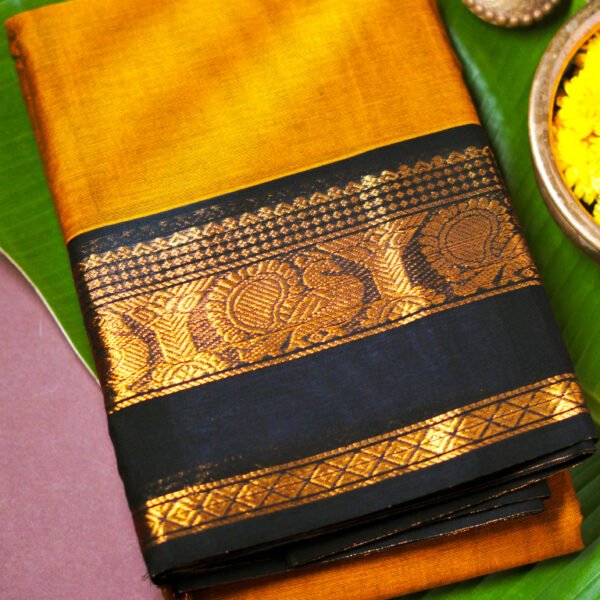 Kanchi Cotton – Yellow