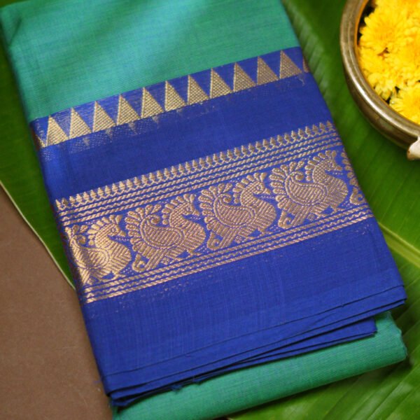 Kanchi Cotton – Blue