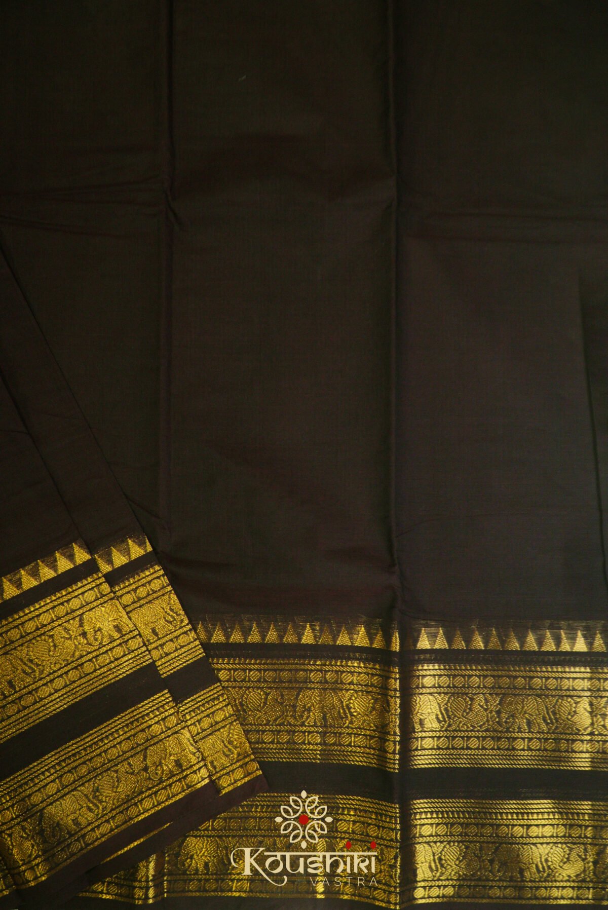 Kanchi Cotton – Brown - Image 3