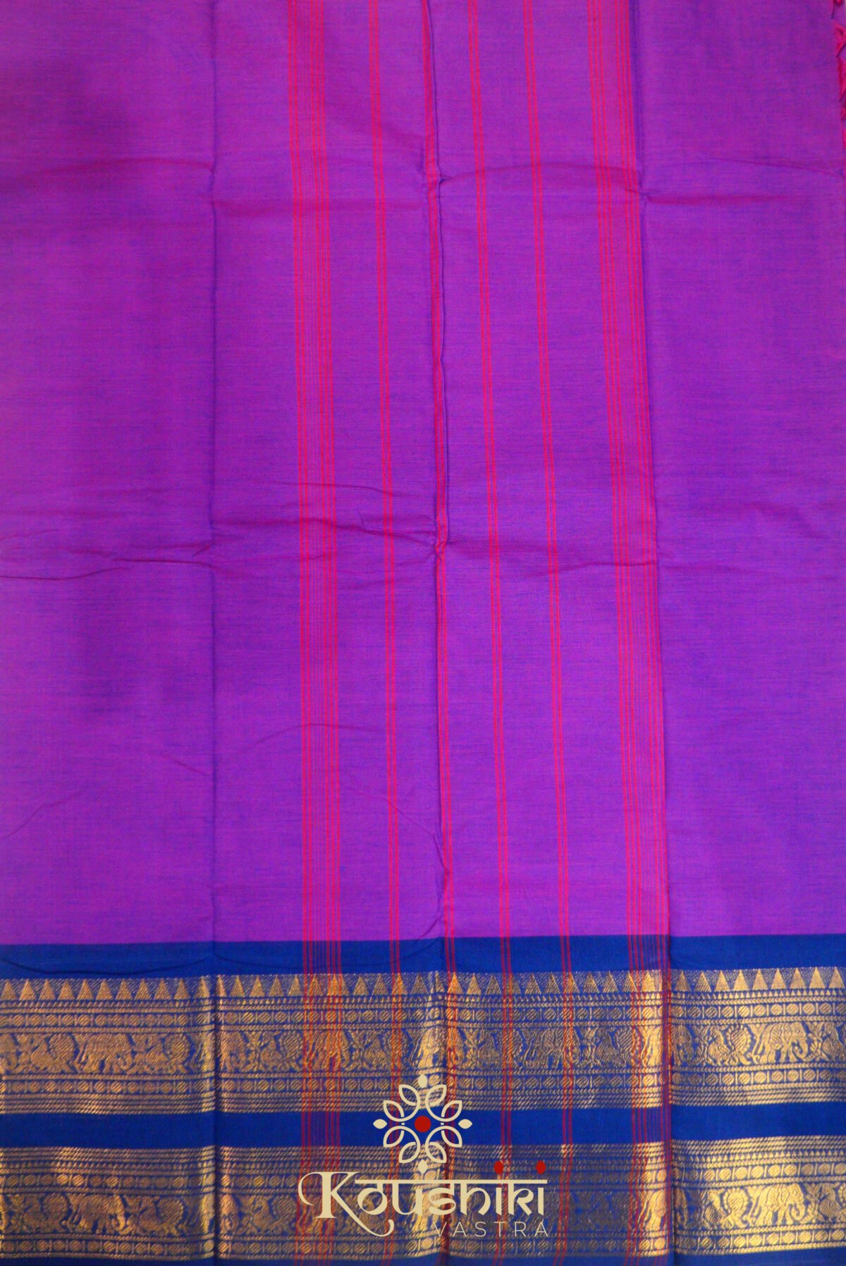 Kanchi Cotton – Purple - Image 4