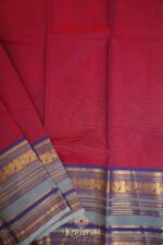 Kanchi Cotton – Maroon - Image 3