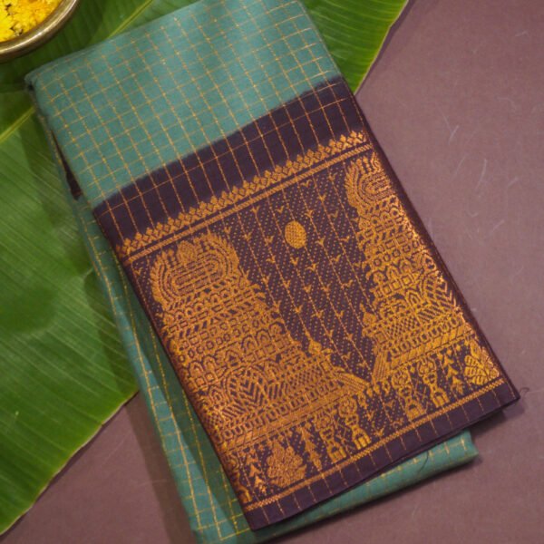 Sungudi Cotton – Green