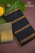 Sungudi Cotton – Black