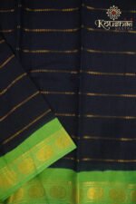 Sungudi Cotton – Black - Image 3
