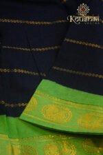 Sungudi Cotton – Black - Image 2