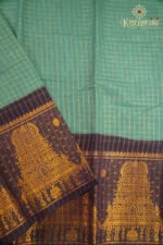 Sungudi Cotton – Green - Image 4