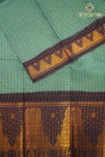 Sungudi Cotton – Green - Image 2