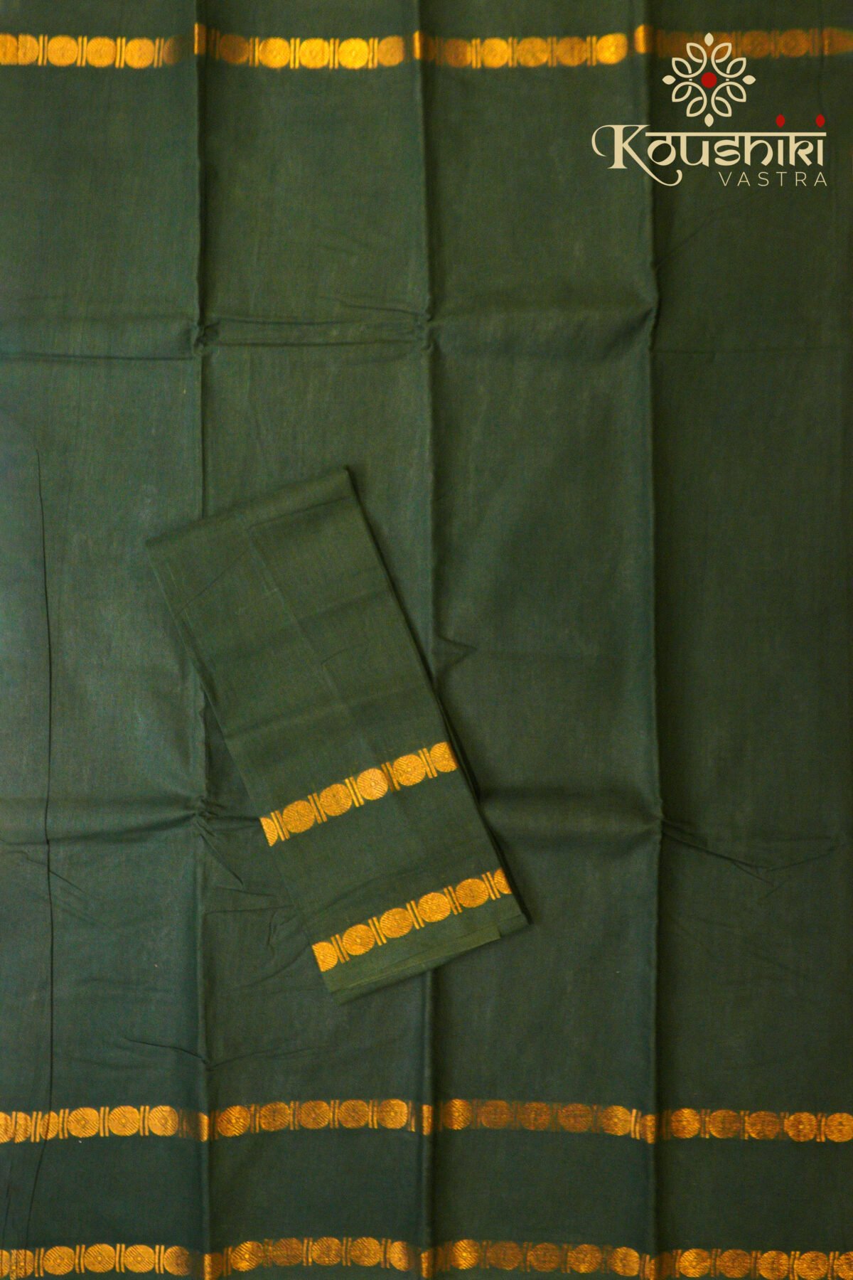 Sungudi Cotton – Green - Image 5
