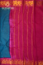 Sungudi Cotton – Blue - Image 2