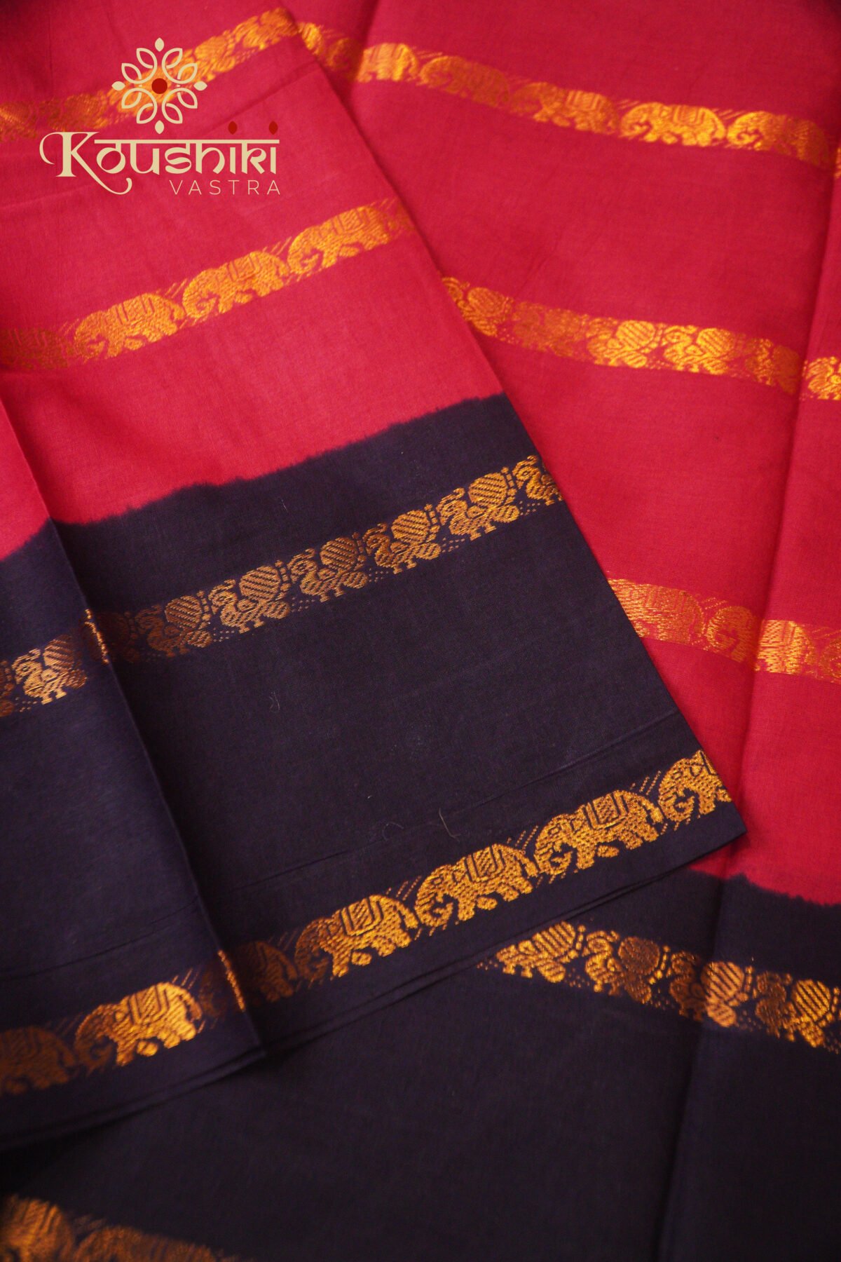 Sungudi Cotton – Pink - Image 3