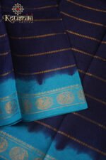 Sungudi Cotton – Blue - Image 4