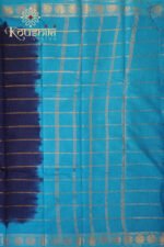 Sungudi Cotton – Blue - Image 3