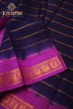 Sungudi Cotton – Blue - Image 4