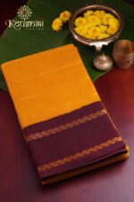 Sungudi Cotton – Yellow - Image 4