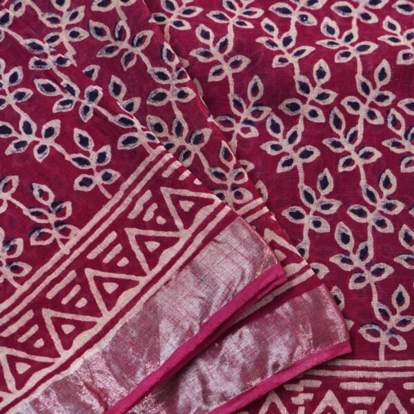 Linen Cotton – Maroon