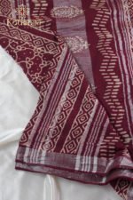 Linen Cotton – Maroon - Image 5