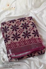 Linen Cotton – Maroon