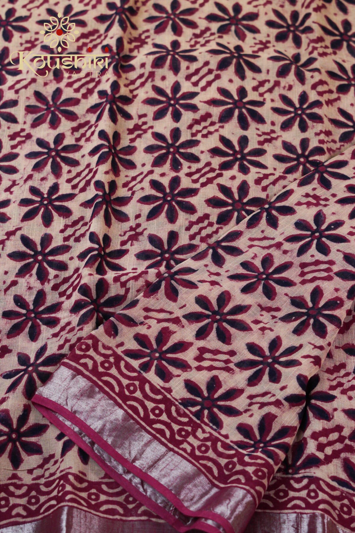 Linen Cotton – Maroon - Image 4