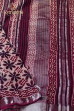 Linen Cotton – Maroon - Image 2