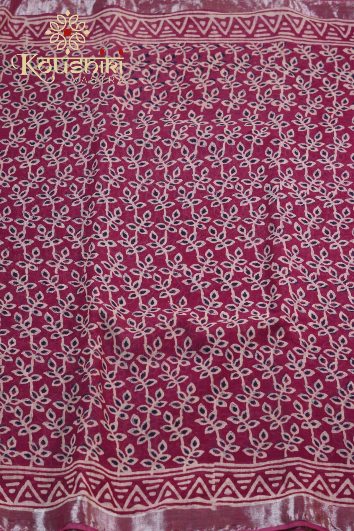 Linen Cotton – Maroon - Image 5