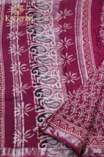 Linen Cotton – Maroon - Image 3