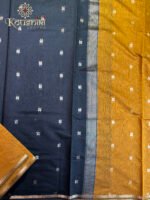 Semi Maheshwari Cotton Silk – Yellow - Image 2