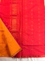 Semi Maheshwari Cotton Silk – Yellow - Image 2